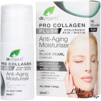 Skin Care Routine Pro Collagen Plus Black Pearl Dr. Organic