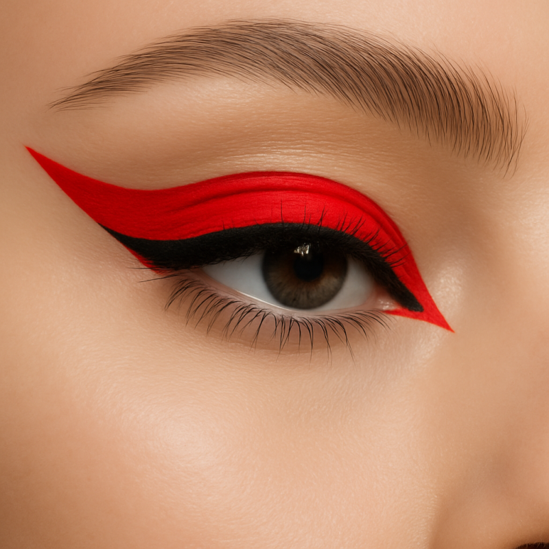 Eyeliner Rosso