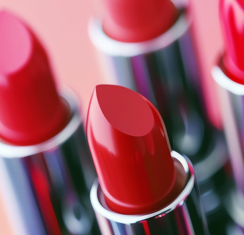 Cherry-coded make-up